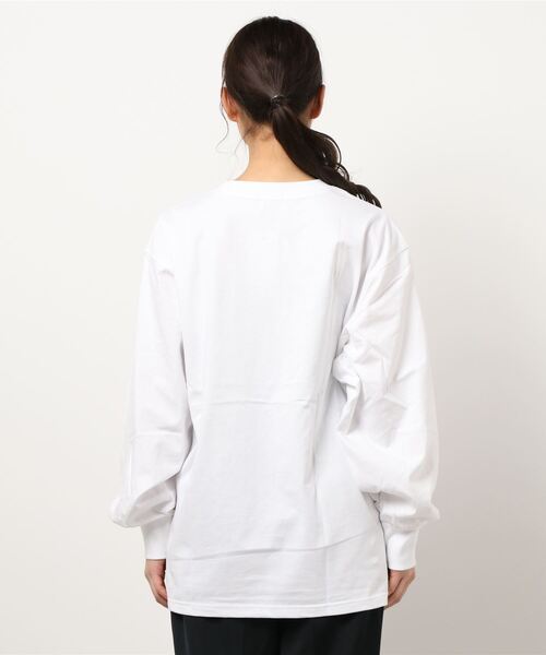 CAMP7（キャンプセブン）の「【CAMP7】袖ボリュームフォトロンＴ（Tシャツ/カットソー・レディース・グリーン/イエロー/ホワイト・M/L）」の5枚目の写真