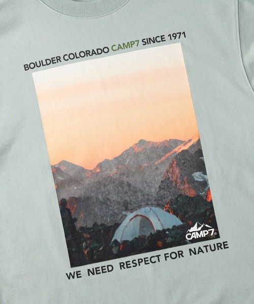 CAMP7（キャンプセブン）の「【CAMP7】袖ボリュームフォトロンＴ（Tシャツ/カットソー・レディース・グリーン/イエロー/ホワイト・M/L）」の7枚目の写真
