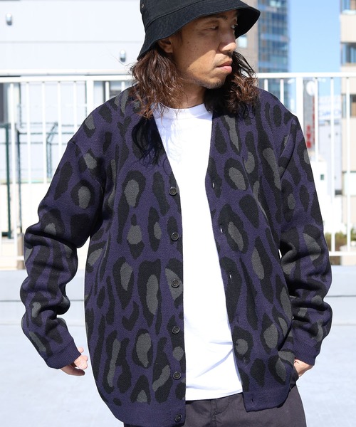 TOWNCRAFT（タウンクラフト）の「JAQUARD CARDIGAN SWEATER カーディガン（カーディガン/ボレロ・メンズ・ブラウン/レッド/ブラック×ブラック/ダークブラウン/ブラック/ブルー/ブラック系その他・L/M）」の20枚目の写真