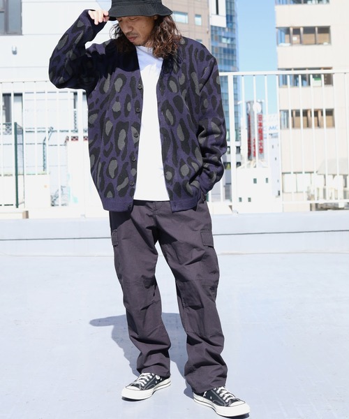 TOWNCRAFT（タウンクラフト）の「JAQUARD CARDIGAN SWEATER カーディガン（カーディガン/ボレロ・メンズ・ブラウン/レッド/ブラック×ブラック/ダークブラウン/ブラック/ブルー/ブラック系その他・L/M）」の19枚目の写真