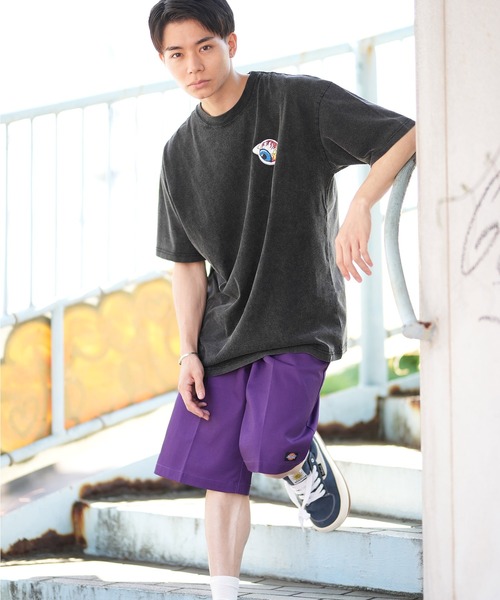 セール】Dickies/ディッキーズ オーバーサイズ ワークハーフパンツ