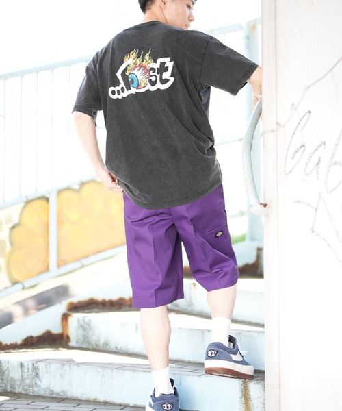 セール】Dickies/ディッキーズ オーバーサイズ ワークハーフパンツ