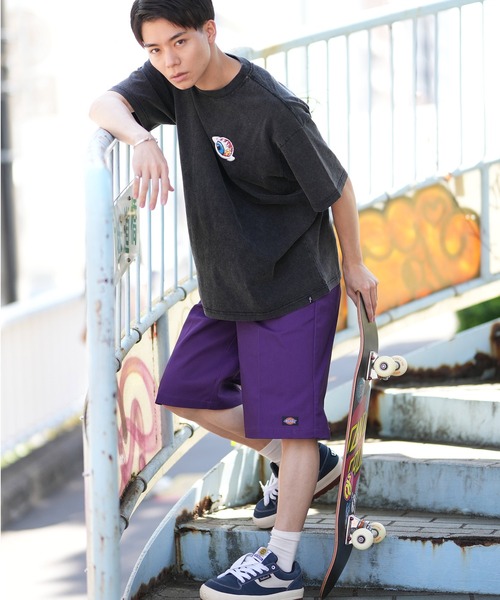 Dickies/ディッキーズ オーバーサイズ ワークハーフパンツ/カラー