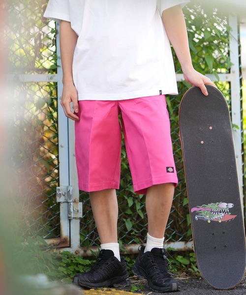 Dickies（ディッキーズ）の「Dickies/ディッキーズ オーバーサイズ ワークハーフパンツ/カラーパンツ/14563000/42283（その他パンツ・メンズ・ピンク/イエロー/グリーン/ライトグリーン/オレンジ/ブルー/パープル/ダークグリーン/ライム・32inch/30inch/28inch/34inch/36inch）」の17枚目の写真