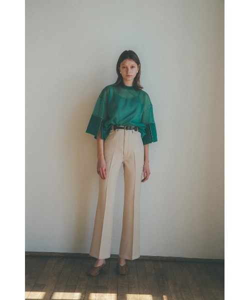トップス CLANE SEE-THROUGH LINE KNIT TOPS FREAK'S STORE（フリークスストア）の「CLANE/クラネ SEE