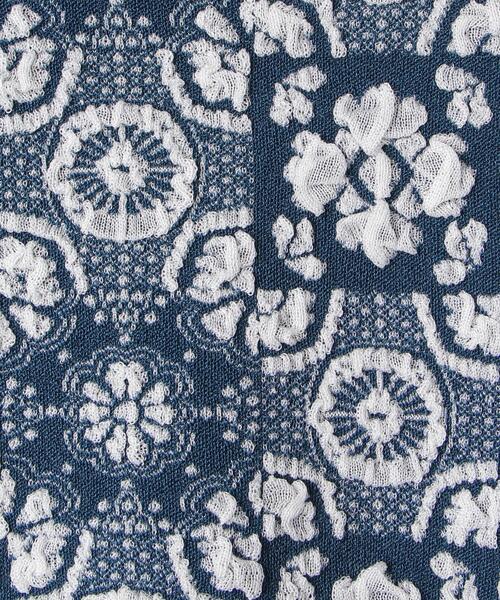 TAN（タン）の「＜TAN＞フラワーミニワンピース（チュニック・レディース・ネイビー・FREE）」の6枚目の写真