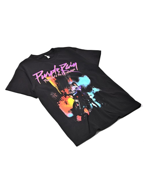 ROCK STE(ロクステ)の「Purple Reign パープルレイン 半袖Tシャツ(Tシャツ/カットソー・メンズ・ブラック・M/L/XL)」の2枚目の写真