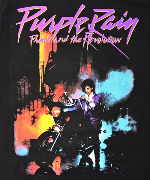 ROCK STE(ロクステ)の「Purple Reign パープルレイン 半袖Tシャツ(Tシャツ/カットソー・メンズ・ブラック・M/L/XL)」の6枚目の写真