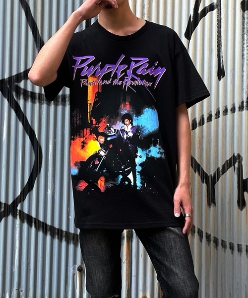 ROCK STE(ロクステ)の「Purple Reign パープルレイン 半袖Tシャツ(Tシャツ/カットソー・メンズ・ブラック・M/L/XL)」の7枚目の写真
