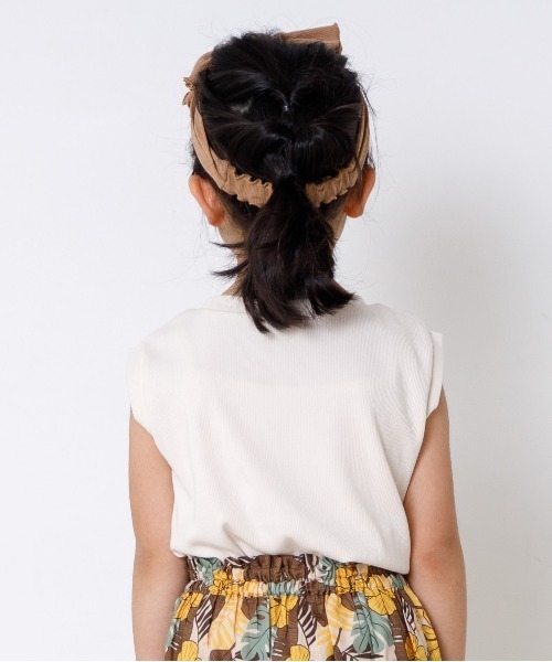 MAKE YOUR DAY（メイクユアデイ）の「リブタンクトップ■80～140cm（タンクトップ・キッズ・ピンク/ブラウン/ミント/オフホワイト/チャコールグレー・140/130/110/80/90/100/120）」の17枚目の写真