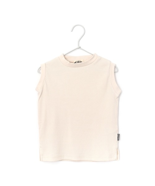 MAKE YOUR DAY（メイクユアデイ）の「リブタンクトップ■80～140cm（タンクトップ・キッズ・ピンク/ブラウン/ミント/オフホワイト/チャコールグレー・140/130/110/80/90/100/120）」の6枚目の写真