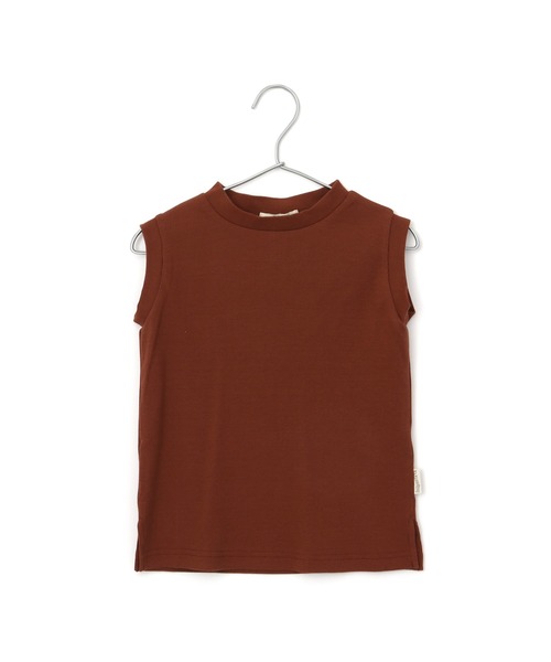 MAKE YOUR DAY（メイクユアデイ）の「リブタンクトップ■80～140cm（タンクトップ・キッズ・ピンク/ブラウン/ミント/オフホワイト/チャコールグレー・140/130/110/80/90/100/120）」の7枚目の写真