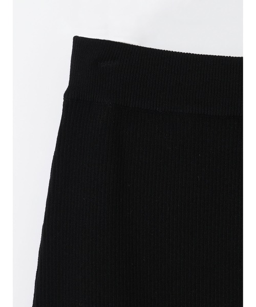 enchainement（アンシェヌマン）の「Knit Skirt（スカート・レディース・ベージュ/ブラック・1/2）」の3枚目の写真