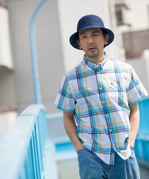 Original Penguin by Munsingwear | ペンギン バイ マンシングウェア マドラスチェックボタンダウンシャツ メンズ ユニセックス ウェア スポーツウェア ゴルフ(シャツ/ブラウス)