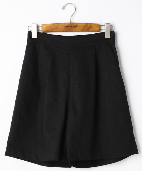 FREAK'S STORE（フリークスストア）の「リネンレーヨンショートパンツ（その他パンツ・レディース・オフホワイト/ブラック・MEDIUM/SMALL）」の6枚目の写真