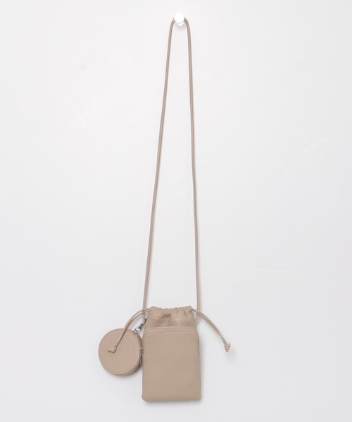 URBAN RESEARCH（アーバンリサーチ）の「マルチモバイルバッグ（ショルダーバッグ・レディース・ブラック/ベージュ系その他・-）」の13枚目の写真