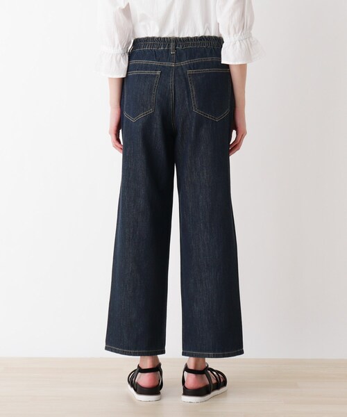 SHOO・LA・RUE(シューラルー)の「◆甘撚セミワイドデニム(デニムパンツ・レディース・ネイビー/ブルー・02/03)」の5枚目の写真