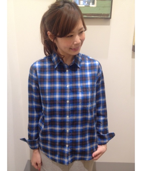 CIAOPANIC TYPY(チャオパニックティピー)の「タータンチェックネルシャツ(シャツ/ブラウス・レディース・レッド/イエロー/ブルー・MEDIUM/SMALL)」の1枚目の写真