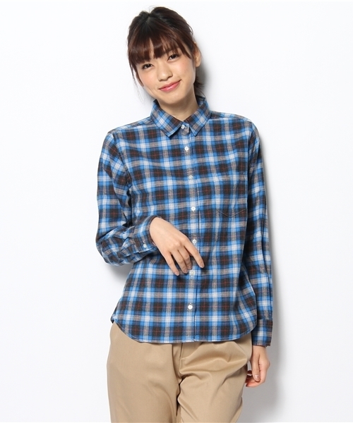 CIAOPANIC TYPY(チャオパニックティピー)の「タータンチェックネルシャツ(シャツ/ブラウス・レディース・レッド/イエロー/ブルー・MEDIUM/SMALL)」の12枚目の写真