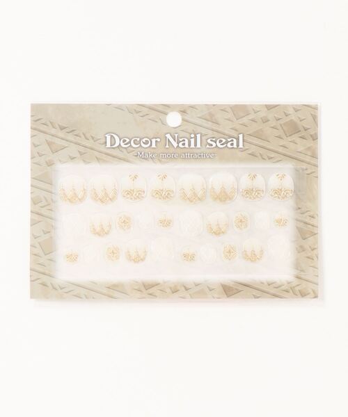 チャイハネ（チャイハネ）の「【チャイハネ】ワールリア ジェル風ネイルシール（ネイルシール/ネイルチップ・レディース・その他1/その他2/その他3/その他4/その他5/その他6/その他9/その他7/その他8・FREE）」の4枚目の写真