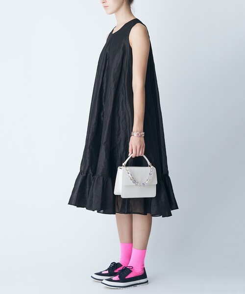 ANEVER（アンエバー）の「【CASABLANCA】ミニフラップ ショルダーバッグ（ハンドバッグ・レディース・ホワイト系/ブラック系・F）」の16枚目の写真