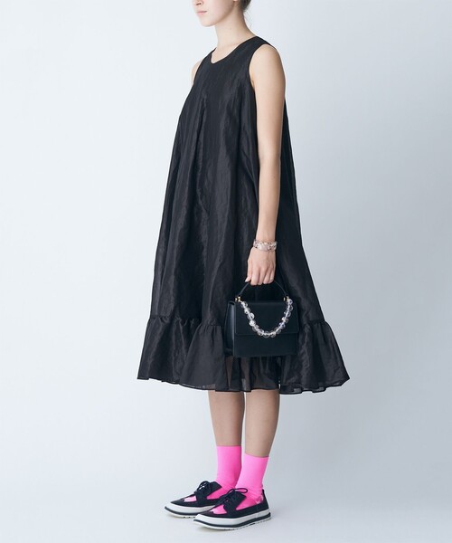 ANEVER（アンエバー）の「【CASABLANCA】ミニフラップ ショルダーバッグ（ハンドバッグ・レディース・ホワイト系/ブラック系・F）」の4枚目の写真