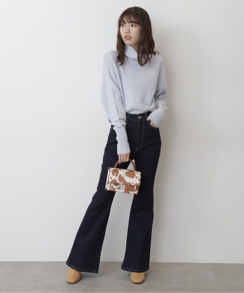 FREE'S MART（フリーズマート）の「【インフルエンサー森下愛里沙さんレコメンド 】◆フラップショルダーバッグ（ショルダーバッグ・レディース・パープル/ベージュ系その他/ブラウン系その他・ﾌﾘ-）」の7枚目の写真