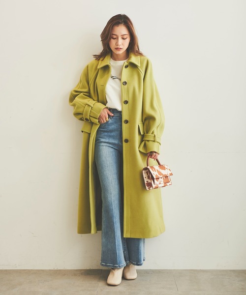 FREE'S MART（フリーズマート）の「【インフルエンサー森下愛里沙さんレコメンド 】◆フラップショルダーバッグ（ショルダーバッグ・レディース・パープル/ベージュ系その他/ブラウン系その他・ﾌﾘ-）」の12枚目の写真