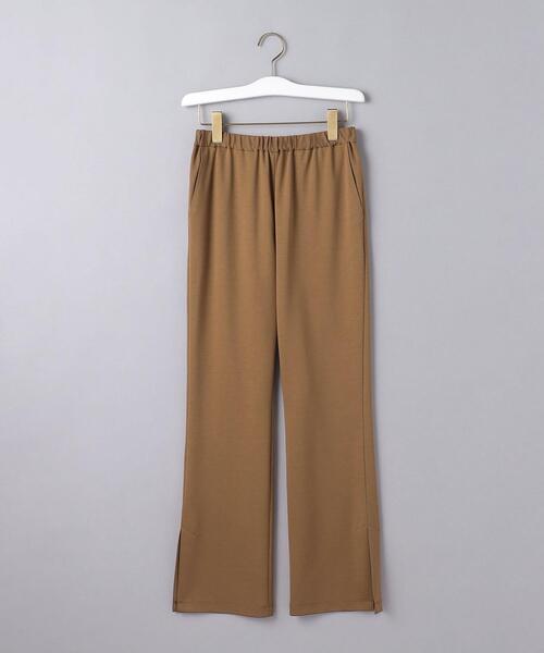 UNITED ARROWS（ユナイテッドアローズ）の「UBCC P PONTE スリット フレアパンツ◆（その他パンツ・レディース・ブラック/ブラウン・36/38）」の8枚目の写真