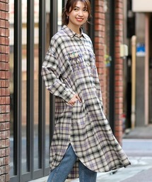 チチカカ | チェッククロス刺繍ワンピース(ワンピース)