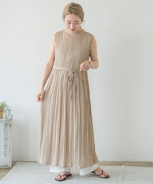 ITEMS URBANRESEARCH | ノースリーブワッシャーワンピース(ワンピース)