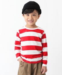 devirock | ワイドボーダー長袖Tシャツ(Tシャツ/カットソー)