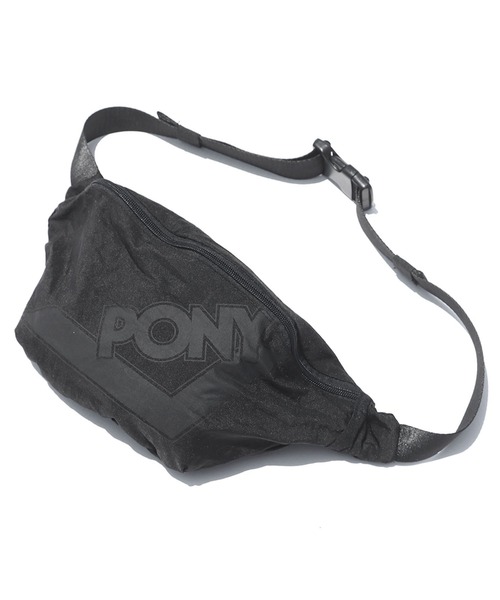 PONY（ポニー）の「PONY/ポニー LOGO PRINT WAIST BAG ウエストバッグ（ボディバッグ/ウエストポーチ・メンズ・ブラック/ベージュ/カーキ・FREE）」の9枚目の写真