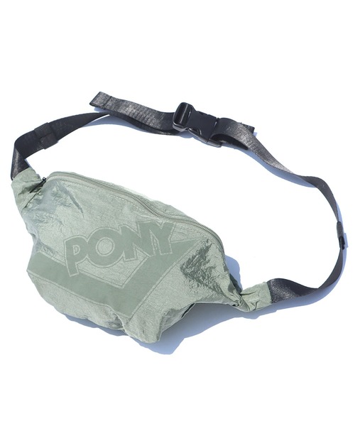 PONY（ポニー）の「PONY/ポニー LOGO PRINT WAIST BAG ウエストバッグ（ボディバッグ/ウエストポーチ・メンズ・ブラック/ベージュ/カーキ・FREE）」の19枚目の写真