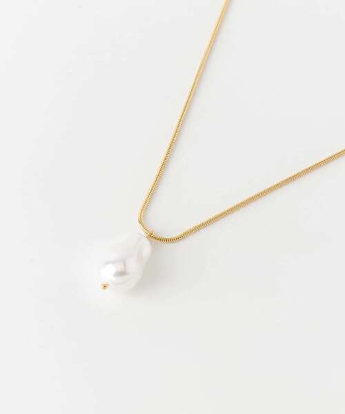 SMELLY（スメリー）の「パールポイントロングネックレス（ネックレス・レディース・ゴールド・-）」の2枚目の写真