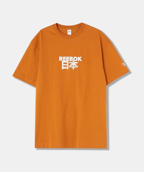 Reebok(リーボック)の「CL TOKYO TEE1(シーエル トーキョー ティー1)(Tシャツ/カットソー・メンズ・ホワイト×ライトグレー/ホワイト/オレンジ・XX-SMALL/XXX-LARGE/MEDIUM/X-SMALL/X-LARGE/SMALL/XX-LARGE/LARGE)」の3枚目の写真