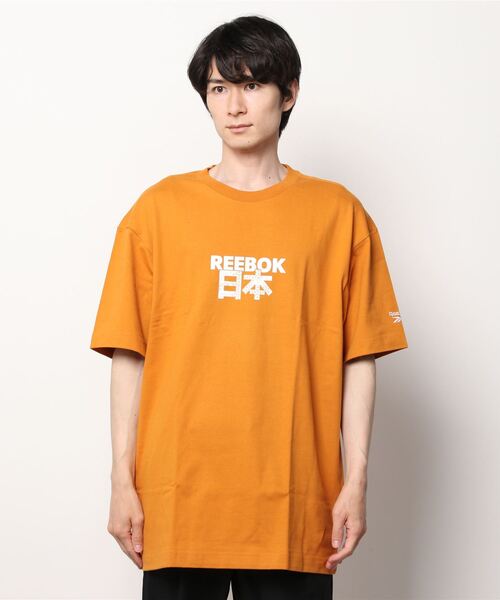Reebok(リーボック)の「CL TOKYO TEE1(シーエル トーキョー ティー1)(Tシャツ/カットソー・メンズ・ホワイト×ライトグレー/ホワイト/オレンジ・XX-SMALL/XXX-LARGE/MEDIUM/X-SMALL/X-LARGE/SMALL/XX-LARGE/LARGE)」の16枚目の写真