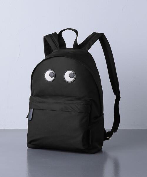 UNITED ARROWS（ユナイテッドアローズ）の「＜ANYA HINDMARCH（アニヤ・ハインドマーチ）＞EYES NY バックパック ■■■（バックパック/リュック・レディース・ブラック・FREE）」の2枚目の写真
