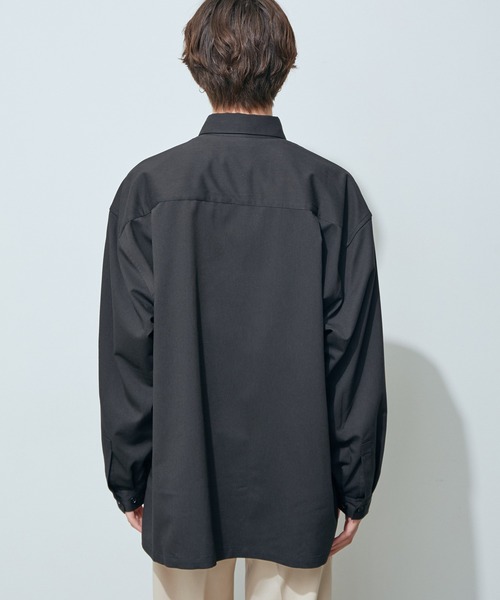 JUNRED(ジュンレッド)の「バルーンスリーブビッグシャツ(シャツ/ブラウス・メンズ・ブラック/ベージュ/ブルー・M/L)」の20枚目の写真