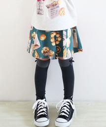 trois lapins kp | ブレッド柄　スカパン(100-130cm)(スカート)