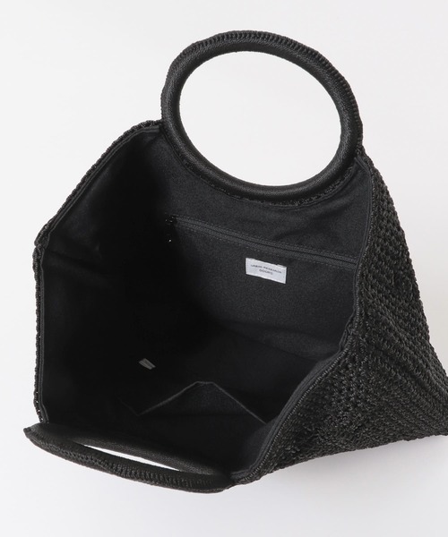URBAN RESEARCH DOORS（アーバンリサーチドアーズ）の「クロッシェバッグ（トートバッグ・レディース・モカ/ブラック・ONE）」の11枚目の写真