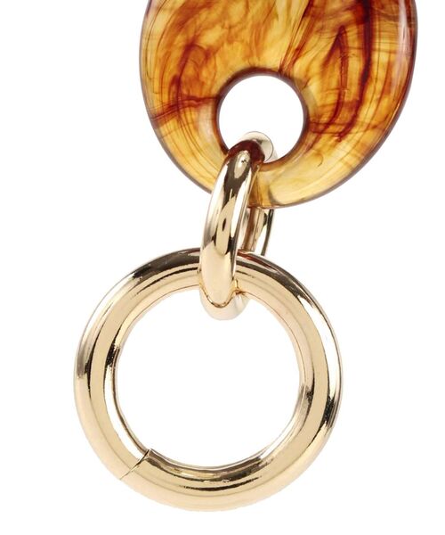 RESEXXY（リゼクシー）の「ゴールドポイントマーブルピアス（ピアス（両耳用）・レディース・ピンク/ブラウン・FREE）」の6枚目の写真