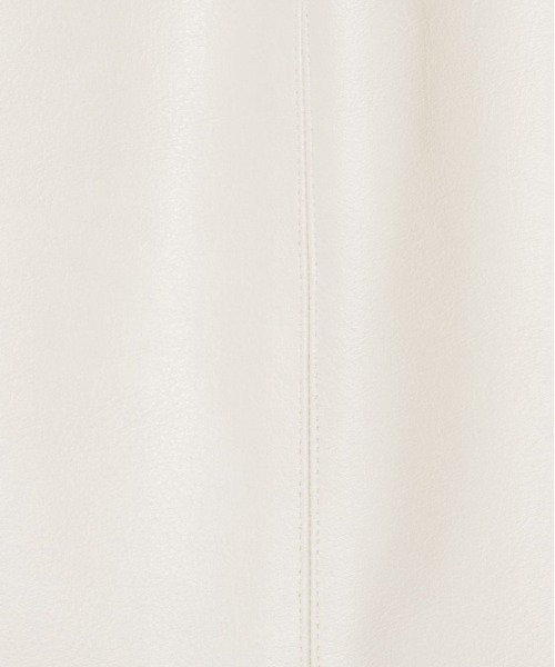 Verybrain（ベリーブレイン）の「very brain/VS-097 ﾌｪｲｸﾚｻﾞｰﾏｰﾒｲﾄﾞSK（スカート・レディース・ブラック・M）」の14枚目の写真