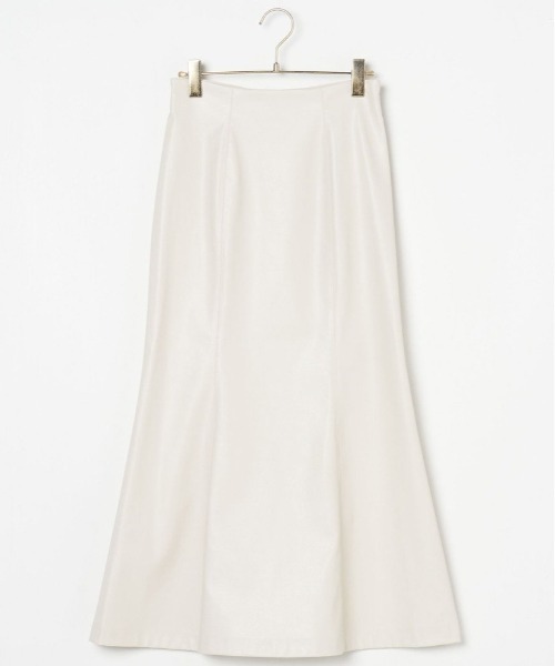 Verybrain（ベリーブレイン）の「very brain/VS-097 ﾌｪｲｸﾚｻﾞｰﾏｰﾒｲﾄﾞSK（スカート・レディース・ブラック・M）」の10枚目の写真