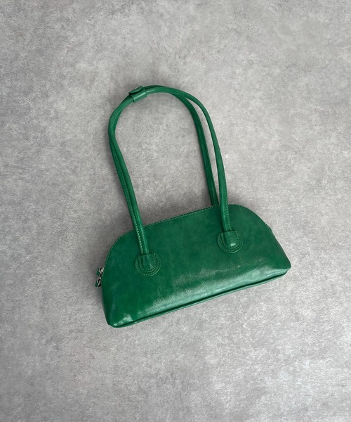 AS KNOW AS PINKY(アズノゥアズピンキー)の「ロングハンド☆ボストンバッグ(ボストンバッグ・レディース・ホワイト/ブラック/グリーン/ピンク/ブルー・FREE)」の10枚目の写真