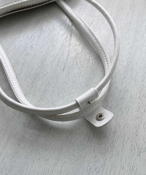 AS KNOW AS PINKY(アズノゥアズピンキー)の「ロングハンド☆ボストンバッグ(ボストンバッグ・レディース・ホワイト/ブラック/グリーン/ピンク/ブルー・FREE)」の12枚目の写真