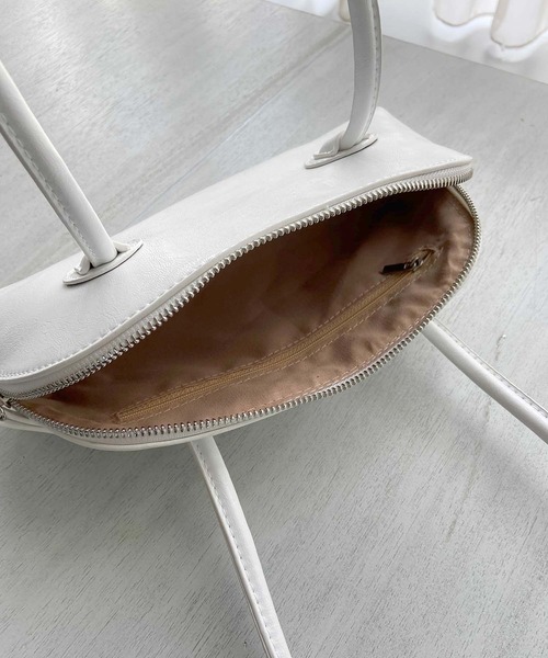 AS KNOW AS PINKY(アズノゥアズピンキー)の「ロングハンド☆ボストンバッグ(ボストンバッグ・レディース・ホワイト/ブラック/グリーン/ピンク/ブルー・FREE)」の13枚目の写真