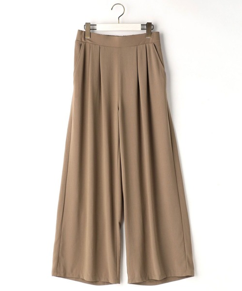 Grand PARK（グランドパーク）の「ジョーゼットイージーパンツ（その他パンツ・レディース・ネイビー/ベージュ/カーキ・FREE）」の6枚目の写真