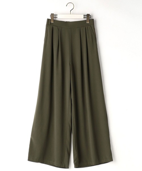 Grand PARK（グランドパーク）の「ジョーゼットイージーパンツ（その他パンツ・レディース・ネイビー/ベージュ/カーキ・FREE）」の7枚目の写真