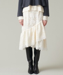 【セットアップ対応商品】レーススカート